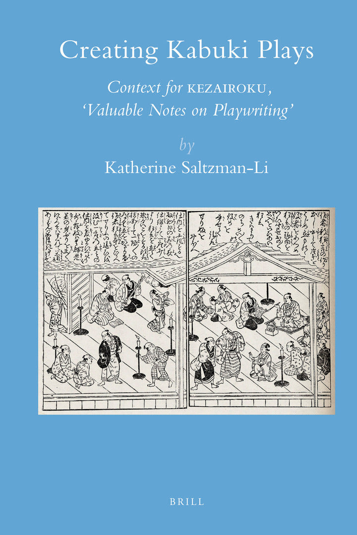 Cover image for Creating Kabuki Plays ISBN 9789004121157